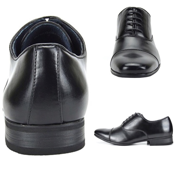 NEW Mens Bruno Snipe Toe Dress Shoes Oxfords - Picture 2 of 2